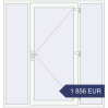 Preisgestaltung Haustüren 2000x2100 mm DOOR KORSA OPTIMUM REHAU BRILLANT RAL 9016 Traffic white beidseitig. Preis: 1 855.67 EUR
