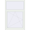 Preisgestaltung Kipp und Drehfenster 1000x1500 mm KORSA ENERGY-SAVING REHAU SYNEGO MD RAL 9016 Traffic white beidseitig