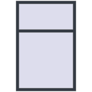Kipp und Drehfenster 1000x1500 mm KORSA REHAU BRILLANT DESIGN ANTHRACITE_GREY_STRUKTURAL beidseitig