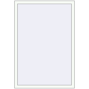 Kipp und Drehfenster 1000x1500 mm KORSA OPTIMUM REHAU EURO 70 RAL 9016 Traffic white beidseitig