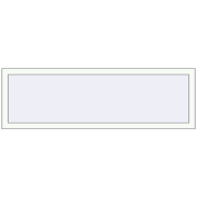 KORSA Comfort SYNEGO MD 1550x485 mm RAL 9016 Traffic white beidseitig